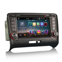 Lecteur DVD de voiture Erisin ES8579TT79 7 pouces IPS Android 13.0 avec CarPlay sans fil, 4G, TPMS, DAB, DSP pour AUDI TT MK2