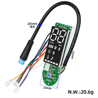 Placa de circuito de repuesto para el panel de instrumentos del patinete eléctrico Xiaomi Pro M365