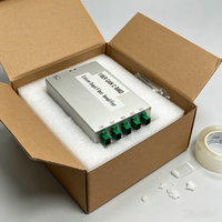 Amplificador de Fibra Óptica EDFA Compacto de 1550nm, Mini, con Potencia de Salida de 19dBm, 22dBm, 23dBm para Redes de CATV