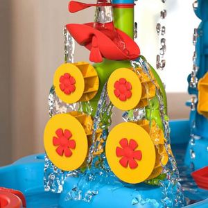 Jouets de plage d'été pour bébés, table à sable et à eau 2 en 1 pour enfants - Product Image 3