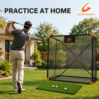 Filet d'entraînement de golf portable pour adultes avec cible, idéal pour le practice de la frappe, du driving et du chipping en extérieur