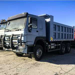 Sinotruk Howo Nuevo 6x4 371 Camión volquete Camión diésel pesado con dirección izquierda Garantía completa y protección mental de cara antigua - Product Image 1