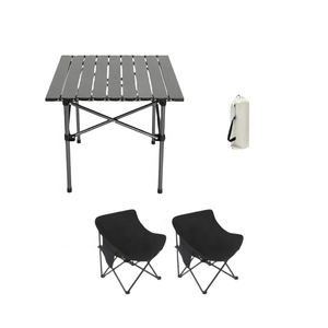 Açık Hava Mobilyası Kamp Katlanır Masa Sandalye Seti Kamp Plaj Piknik Seyahat İçin - Product Image 2