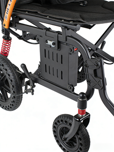 <span class=keywords><strong>Silla</strong></span> <span class=keywords><strong>de</strong></span> <span class=keywords><strong>Ruedas</strong></span> Eléctrica Ligera <span class=keywords><strong>de</strong></span> Acero al Carbono, 250W*2 <span class=keywords><strong>Motor</strong></span> Dual, Carga <span class=keywords><strong>de</strong></span> 100KG, Plegable, con Absorción <span class=keywords><strong>de</strong></span> Impactos y Batería <span class=keywords><strong>de</strong></span> Liberación Rápida - Product Image 3