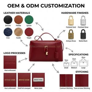 Sac de médecin en cuir véritable bordeaux vintage de luxe |   Sac à bandoulière classique rayé de créateur |   Sac à main pour femme artisanal de qualité supérieure - Product Image 2