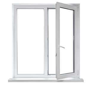 Ventanas <span class=keywords><strong>de</strong></span> PVC estilo americano, grandes, tipo casement francés, con junta <span class=keywords><strong>de</strong></span> sellado, resistentes a tormentas y huracanes - Product Image 1