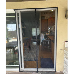 משודרגת שחור 18 x16 רשת פוליאסטר מגנטית שחור רשת רשת וילון - Product Image 6