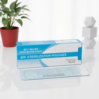 Sachets de Stérilisation Auto-Scellants en Gros 1 CE pour Instruments Médicaux ISO13485, Emballage pour Instruments Chirurgicaux et Dentaires, Lot de 200 OEM