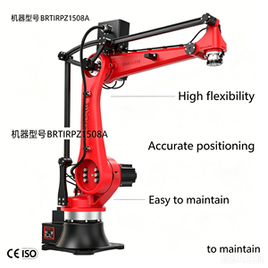 Robot articulé 4 axes BORUNTE de 8 kg de charge utile avec moteur et boîte de vitesses pour les processus d'estampage et de palettisation 220V – Fournisseur d'usine - Product Image 3