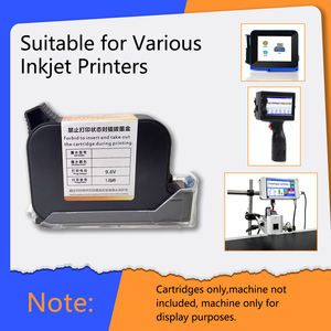 <span class=keywords><strong>Cartucce</strong></span> d'Inchiostro Nero da 42ml a Base di Solvente ad Asciugatura Rapida per Stampante a Getto d'Inchiostro TIJ Mini Portatile in Linea - Product Image 2