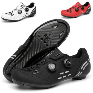 Chaussures de vélo de route et de <span class=keywords><strong>montagne</strong></span> unisexes à la mode-Semelles rigides autobloquantes, légères, toutes saisons, pour le sport. - Product Image 1