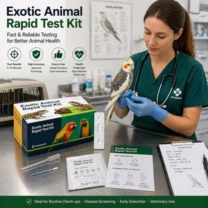 Kit de test rapide d'antigène de l'adenovirus félin (ADV) haute précision, diagnostic vétérinaire professionnel pour animaux de compagnie et oiseaux - Product Image 3