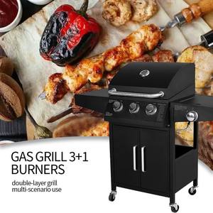 <span class=keywords><strong>Barbecue</strong></span> à <span class=keywords><strong>gaz</strong></span> pour <span class=keywords><strong>camping</strong></span> en plein air, brûleur avec couvercles, <span class=keywords><strong>barbecue</strong></span> à <span class=keywords><strong>gaz</strong></span>, <span class=keywords><strong>plancha</strong></span> pour aventures en plein air - Product Image 3