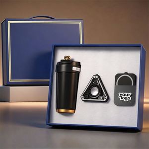 Enterprise Business Services Luxury Promotional Novelty Gift Box Set Handmade Paper Packaging Screen Printed Design Diverse - Product Image 5