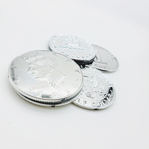 Monedas mágicas, monedas chinas antiguas, monedas de 50 centavos, monedas conmemorativas extranjeras, accesorios de magia para trucos de cerca. - Product Image 3