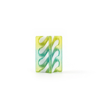 Jouet anti-stress en spirale imprimé en 3D, jouet sensoriel de bureau miniature coloré pour la vente en gros