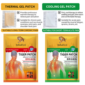 Patch de soulagement de la douleur musculaire et flexible au menthol de haute qualité OEM - Product Image 5