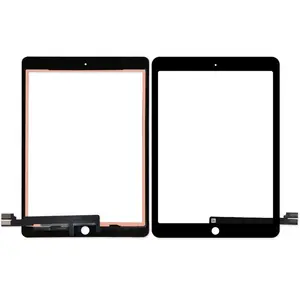 LCD Digitador Touch Screen Para IPad Pro 9.7 A1674 A1675 Painel Com Botão Home Titular Da Câmera