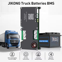 JKBMS 200A QB2A8S20P Balanceador Activo Inteligente 3S/8S 12V/36V LiFePO4 Protección de Batería Bluetooth RS485 Arranque de Coche Jikong 2500A CE