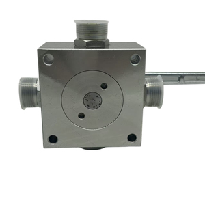 Vannes à boisseau sphérique hydrauliques haute pression à trois/quatre voies KH3/KH4, raccord fileté, fourniture directe du fabricant - Product Image 5