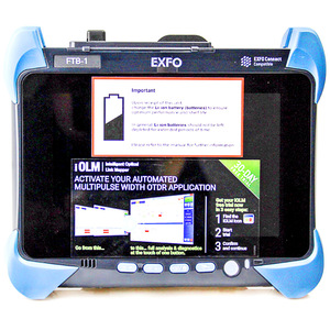 Equipo de Prueba de Fibra Óptica EXFO FTBx-750C-SM1 OTDR 750C - Product Image 3