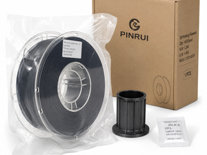 เส้นใยพิมพ์ 3 มิติ PINRUI PLA-CF คาร์บอนไฟเบอร์ ขนาด 1.75 มม. น้ำหนัก 1 กก. น้ำหนักเบา แข็งแรงสูง สีเทาลาวาแบบด้าน สำหรับเครื่องพิมพ์ 3 มิติ Bambu Lab - Product Image 4
