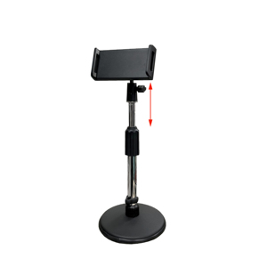 IP-01-5 Metal And Plastic Adjustable Height <b>Tablet</b> <b>Stand</b> For Video Recording - Product Image 3