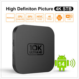 Topleo Venta al por Mayor 10K Smart Android TV Box ATV Certificado Quad Core WiFi Android 14 Tv Box - Product Image 3