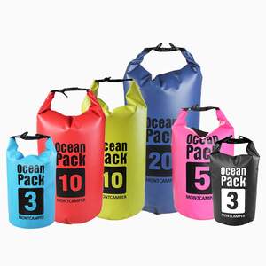 Borsa Impermeabile 10L-30L <span class=keywords><strong>in</strong></span> PVC 500D con Clip Riflettente 2mm e Rete <span class=keywords><strong>per</strong></span> Rafting, Campeggio, Spiaggia, Nuoto, Viaggi e Arrampicata - Product Image 1