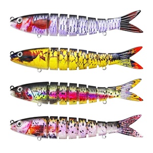 เหยื่อปลอม SWORDFISH JM024 ขนาด 13.6 ซม. น้ำหนัก 18.7 กรัม ทำจากพ<span class=keywords><strong>ล</strong></span>าสติกแข็งเหมือนจริง รูปทรง<span class=keywords><strong>ปลา</strong></span>คาร์พ 8 ท่อน แบบห<span class=keywords><strong>ล</strong></span>ายข้อต่อ สำหรับตก<span class=keywords><strong>ปลา</strong></span>ในน้ำก<span class=keywords><strong>ล</strong></span>าง - Product Image 5