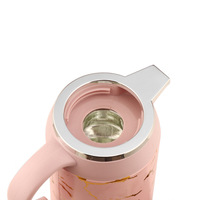 Offre Spéciale – Bouteille Thermos QIAN HU 1L en Verre avec Couvercle et Poignée – Bouilloire Isotherme Minimaliste