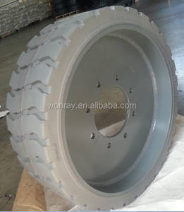 WonRay – petit pneu solide avec jantes 22X7X17 3/4 pièces 94909 pour levage de flèche genie Z-34/22 machines équipement de levage à ciseaux - Product Image 5