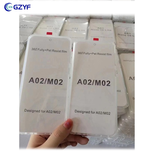 case for Samsung A02 Silicon Transparent Shockproof Back Cover A22 4G Back Cover A21s A02 M02 Carcasa Wholesale Mobile Parts