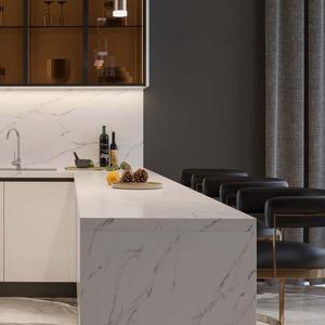 ตู้ครัวขนาดเล็กไม้เบิร์ชแข็งแรงเป็นมิตรกับสิ่งแวดล้อมพร้อมดีไซน์ตามสั่งเคาน์เตอร์ควอตซ์/หินแกรนิต - Product Image 2