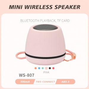 Haut-parleur Bluetooth FM de poche 5W, stéréo, mini, compact, portable, lecteur de musique sans fil, léger, audio de haute qualité - Product Image 3