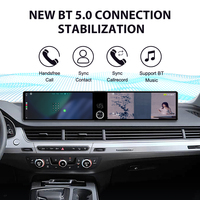 Foforfor Double écran 12,3 pouces pour Audi Q7 2016-2019, Carplay Android 13, autoradio multimédia, DSP, 4G, GPS, navigation, unité principale