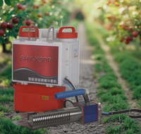 Pulvérisateur Dorsal Portable à Brouillard Froid, Petit, à Essence, pour Usine Agricole, Prévention des Épidémies et Désinfection des Rizières