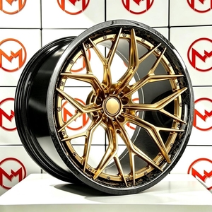 Jantes de voiture pour passagers Maxtera forgées sur mesure, style AL13 CF-R80, pour McLaren, Ferrari, Porsche, Corvette, Audi <span class=keywords><strong>RS</strong></span>, <span class=keywords><strong>BMW</strong></span> M5, M8, jantes en alliage - Product Image 3