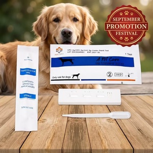 Tira reactiva veterinaria rápida para la detección de la infección por coronavirus canino (CDV Ag) para uso en clínicas veterinarias. - Product Image 1