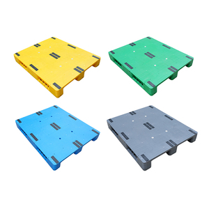 Thổi đúc chín chân Xe Nâng Công nghiệp hậu cần kho sàn Bảng điều khiển chống ẩm Mat Bảng điều khiển nhà máy Pallet Nhựa - Product Image 2