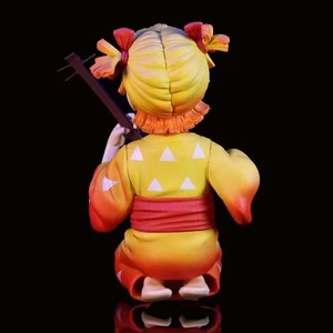 Play the Pipa Kawaii PVC Anime Figura Figuras <span class=keywords><strong>De</strong></span> Acción Figuras <span class=keywords><strong>De</strong></span> 12CM Demoned Slayer <span class=keywords><strong>Kimetsu</strong></span> <span class=keywords><strong>No</strong></span> <span class=keywords><strong>Yaiba</strong></span> Agatsuma Zenitsu - Product Image 2