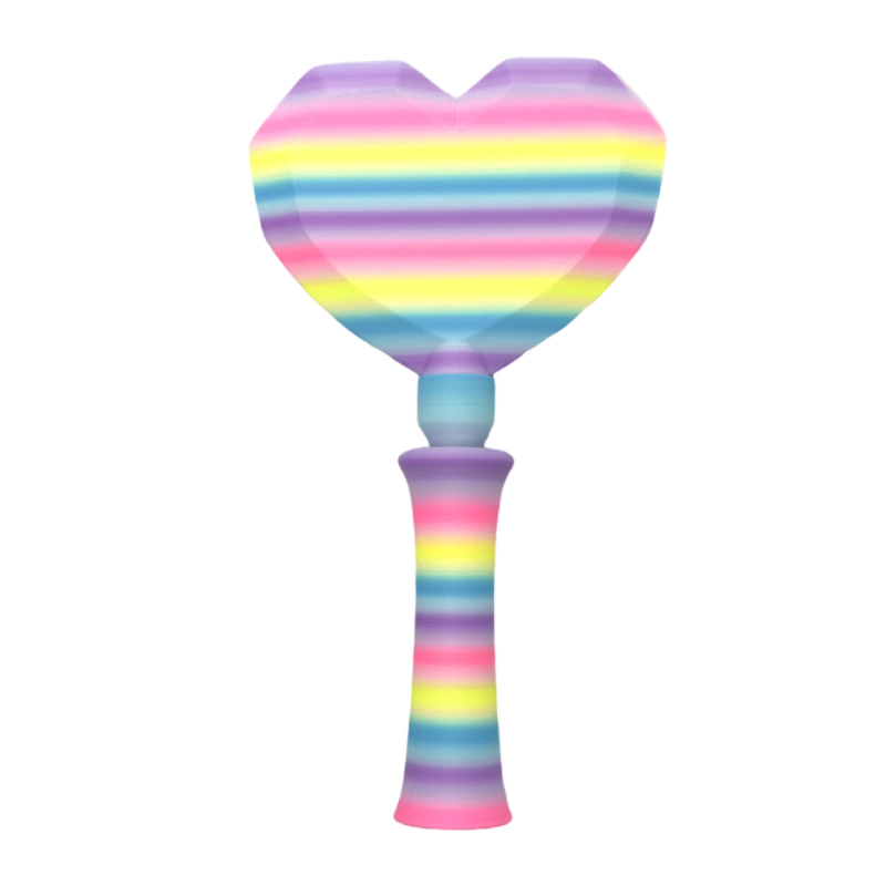 Coeur couleur bonbon