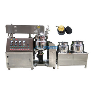 Homogeneizador de vacío de elevación hidráulica Mezclador cosmético viscoso Máquina para hacer Crema Corporal Homogeneizador emulsionante - Product Image 1