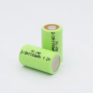 NIMh N 电池电池 1.2 V 500 mAh 可充电电池 N 尺寸与焊料标签