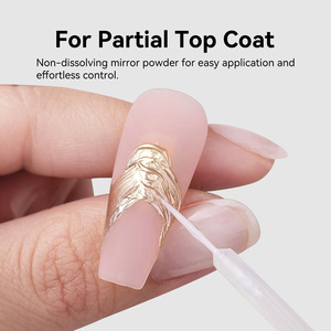 BORN PRETTY Gel de finition à pointe fine de précision pour nail art, peinture de lignes, effets de texture 3D ondulée, couche de finition partielle - Product Image 6