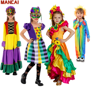 Renaissance médiévale Mardi Gras robe de princesse fille espagnole Jarabe danseuse déguisement pour Halloween carnaval fête vêtements - Product Image 1