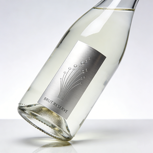 Etiqueta <span class=keywords><strong>de</strong></span> Vino <span class=keywords><strong>de</strong></span> Aluminio Plateado Cepillado, Impermeable, <span class=keywords><strong>de</strong></span> Lujo, con Logotipo <span class=keywords><strong>de</strong></span> Marca Personalizado OEM, <span class=keywords><strong>para</strong></span> Botellas <span class=keywords><strong>de</strong></span> Licor - Product Image 3