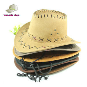 Mini Sombreros Vaqueros Rosas - Material de Gamuza con Bordado 3D para Viajes, Deportes, Pesca y Esquí - Product Image 1