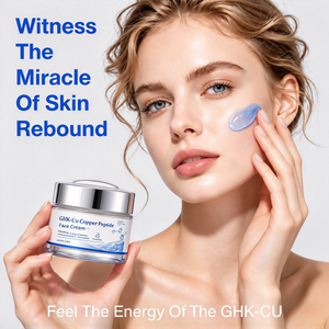 ครีมบำรุงผิวหน้า GHK Cu Peptide อุดมด้วยกลีเซอรีน เบทาอีน แพนทีนอล โซเดียมไฮยาลูโรเนต บำรุงผิว ช่วยให้ผิวนุ่ม - Product Image 6