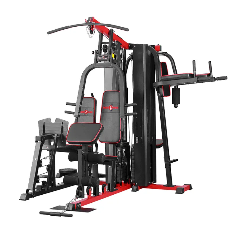 Ganas gym club device 5 station multi jungle para equipo de gimnasio